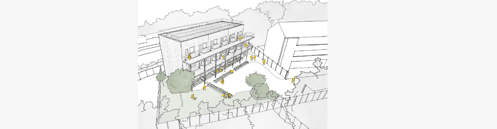 Gypsie Hill illustration for Clakson House