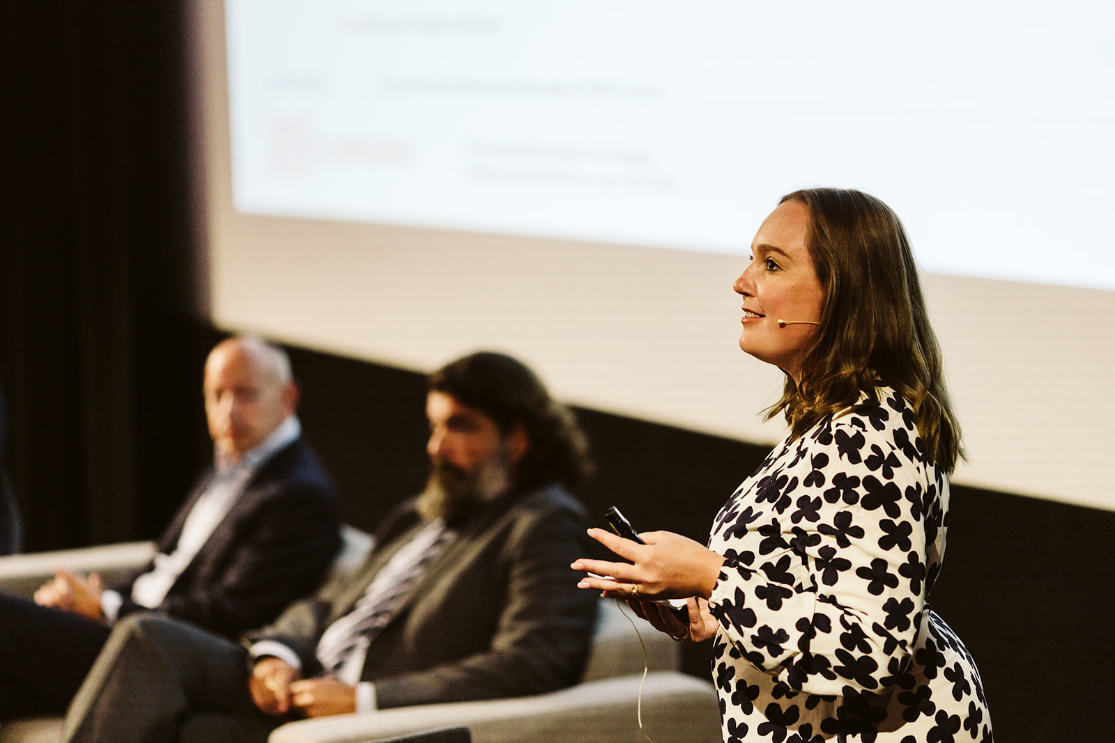 Ingeborg Almås presenting at Nor Shipping