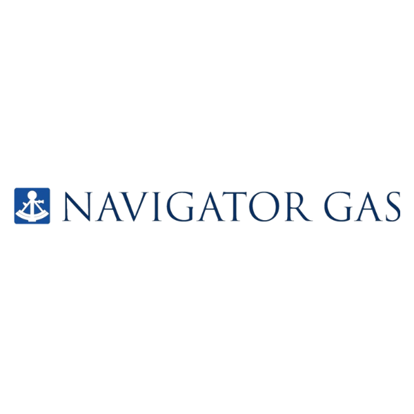 Navigator Gas logo with ship icon.