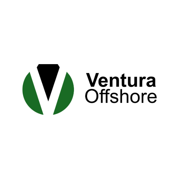 Green stylized cat ears above a circular shape.